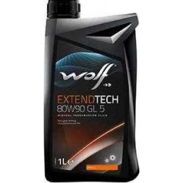 Трансмиссионное масло WOLF EXTENDTECH 80W90 GL 5 1л