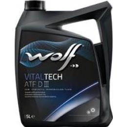 Трансмиссионное масло WOLF VITALTECH ATF DIII 5л