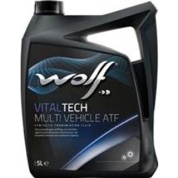 Трансмиссионное масло WOLF VITALTECH MULTI VEHICLE ATF 5л
