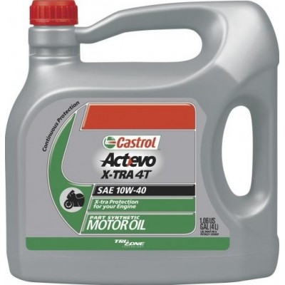 Моторное масло Castrol ACT> EVO X-TRA 4T 10W-40 4л