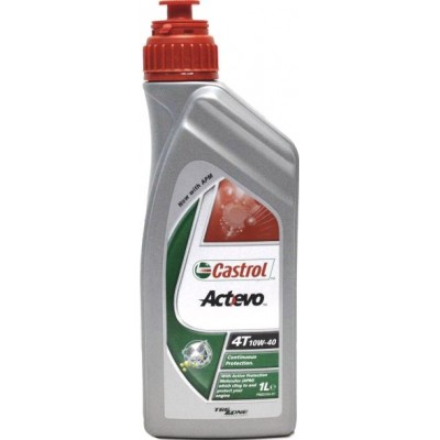 Моторное масло Castrol ACT> EVO X-TRA 4T 10W-40 1л
