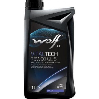 Трансмиссионное масло WOLF VITALTECH 75W90 GL 5 1л